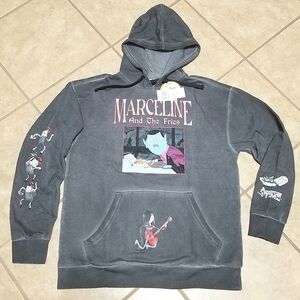 Adventure Time Marceline And The Fries Hoodie (Medium)